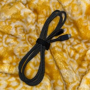 Braided Gray Lightening Charging Cable